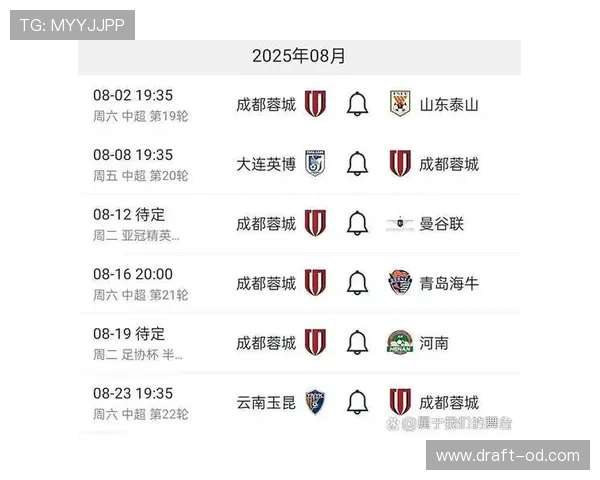 成都蓉城面临中超密集赛程考验，亚冠资格争夺仍需全力以赴